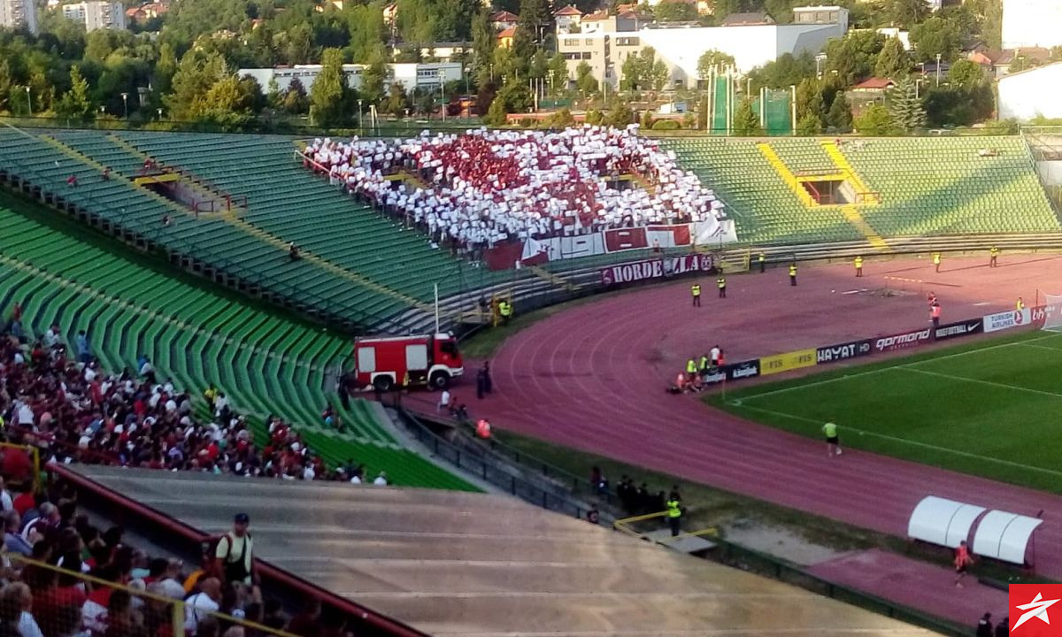 Pogledajte koreografiju navijača FK Sarajevo