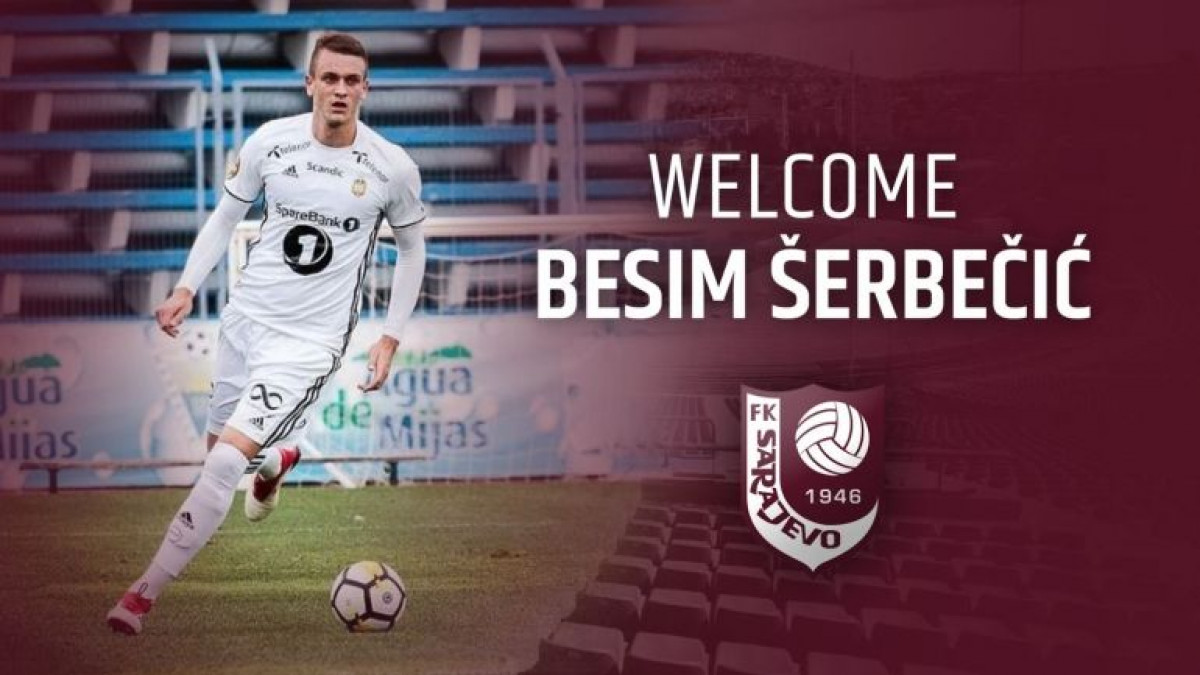 Besim Šerbečić zvanično u FK Sarajevo: "Kada sam čuo da me žele to je bilo to"