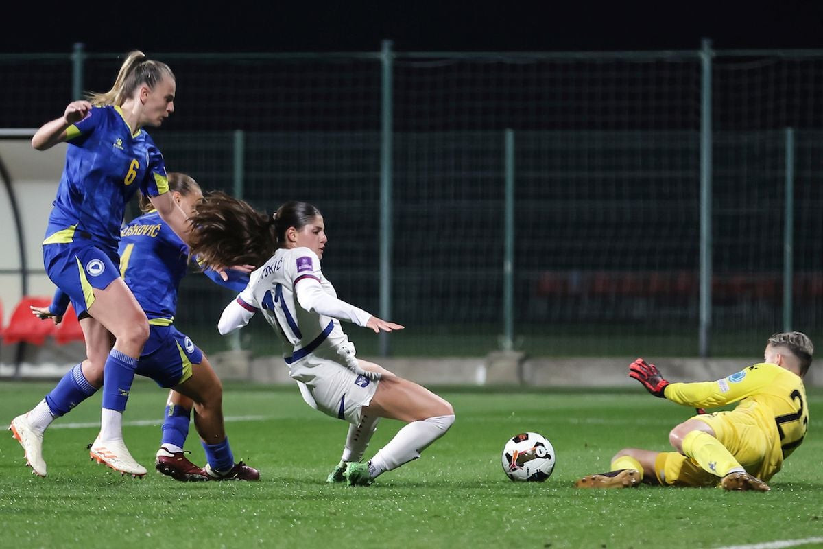 Srbija deklasirala Bosnu i Hercegovinu: Loša partija bh. djevojaka za oproštaj od EP-a