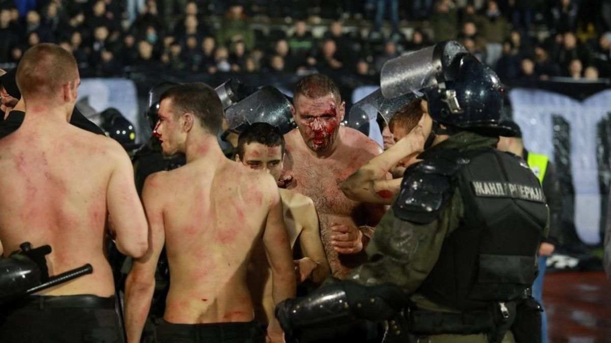 Splićani učestvovali u tuči na derbiju u Beogradu