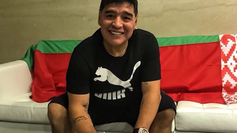 Maradona u Bjelorusiji: Bit će i predsjednik i trener 