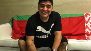 Maradona u Bjelorusiji: Bit će i predsjednik i trener