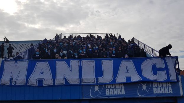 Bijeljina za primjer: Navijači FK Željezničar od prve minute na utakmici! Bijeljina za primjer: Navijači FK Željezničar od prve minute na utakmici!