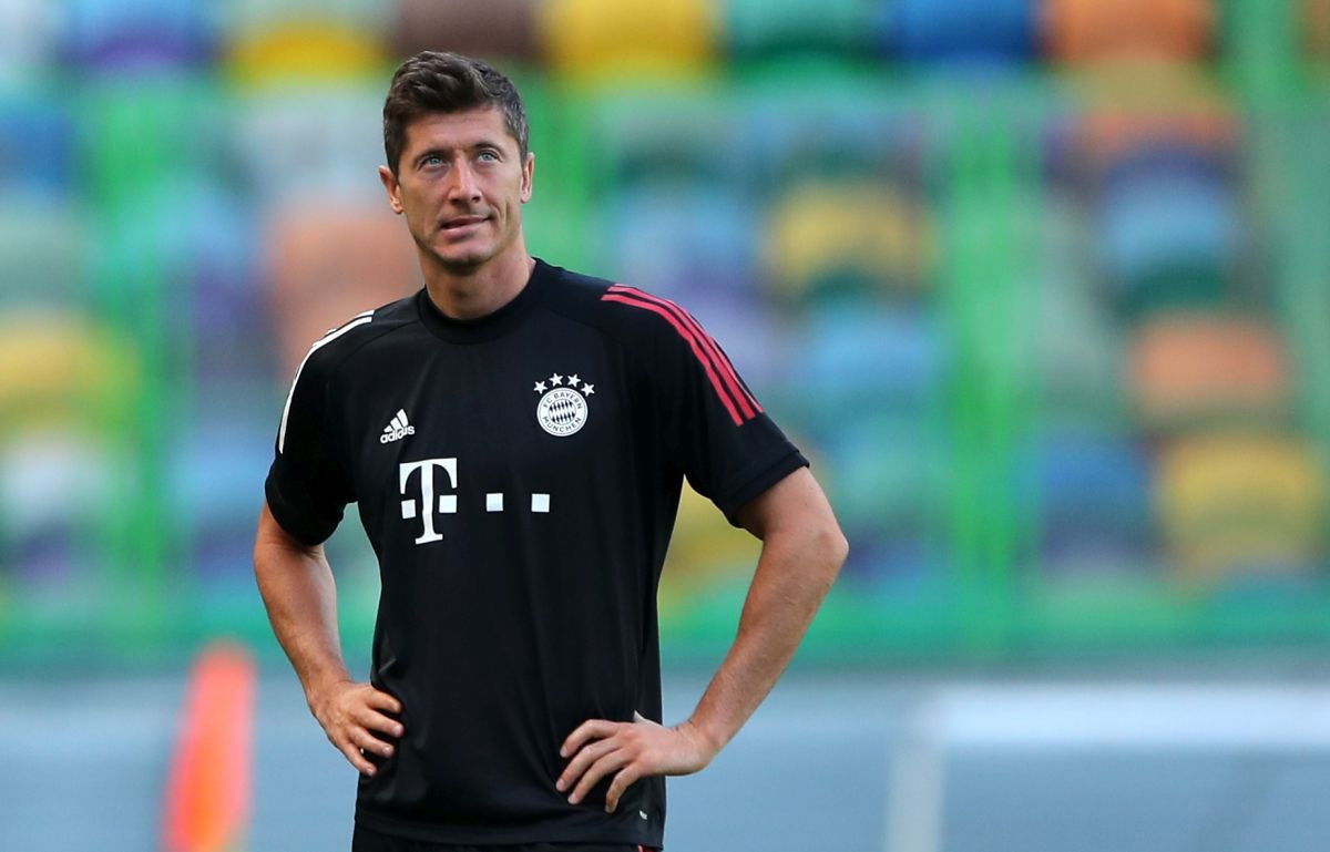 Lewandowski je i jutros svima pokazao koliko želi da napusti Bayern