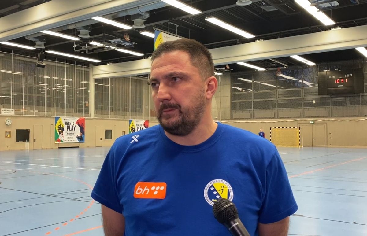 Doborac vjeruje u bh. rukometaše: "Imamo perspektivu, cilj su kvalifikacije za Evropsko prvenstvo"