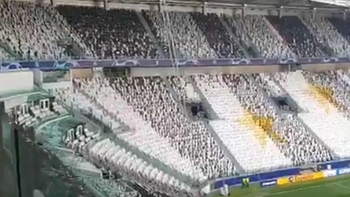 Sve je spremno za spektakl: Pogledajte kako izgleda stadion Juventusa pred meč
