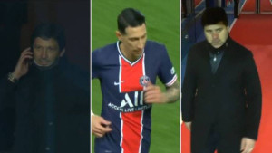 Leonardo primio šokantan poziv, Di Maria zamijenjen istog momenta, odmah je otišao sa stadiona