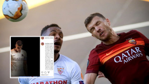 Navijači Rome se opraštaju od Džeke: Razumijemo te, profesionalac si...