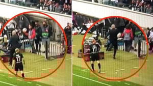 Snimak iz drugog ugla otkriva kako se Moyes ''iživljava" nad sakupljačem lopti