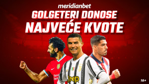 Najveće kvote na planeti u Meridianbet! Liverpool 2.20, Juve 2.20, Atl. Madrid 1.85!
