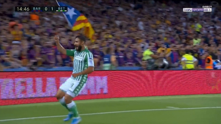 Betis potpuno izigrao odbranu Barcelone, a Fekir je na kraju postigao gol