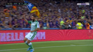 Betis potpuno izigrao odbranu Barcelone, a Fekir je na kraju postigao gol