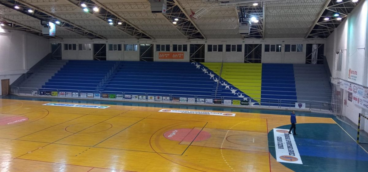 Poznat grad domaćin: Dvorana spremna za utakmice reprezentacije BiH