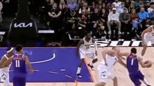 Novi skandal u NBA: Jokić "dobio" brutalan lakat u bradu, sudije ostale nijeme!