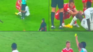 Niko ne može da vjeruje šta je sudija uradio: Je li moguće da je igrač Bayerna za ovo dobio karton? 
