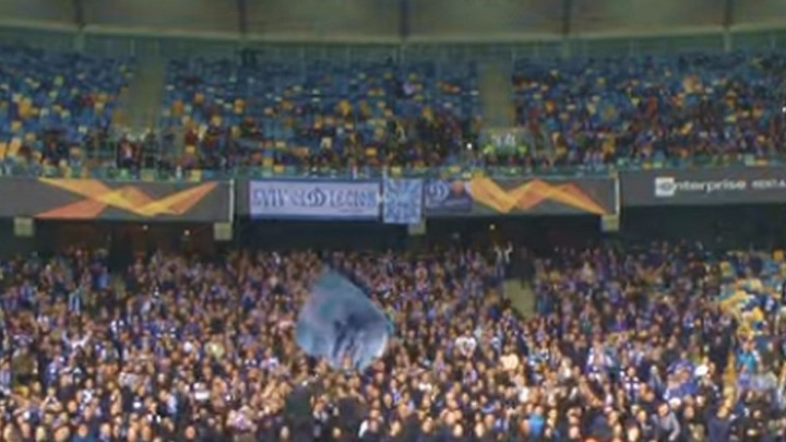 "Ubij Srbina" se orilo stadionom tokom utakmice Lige Evrope