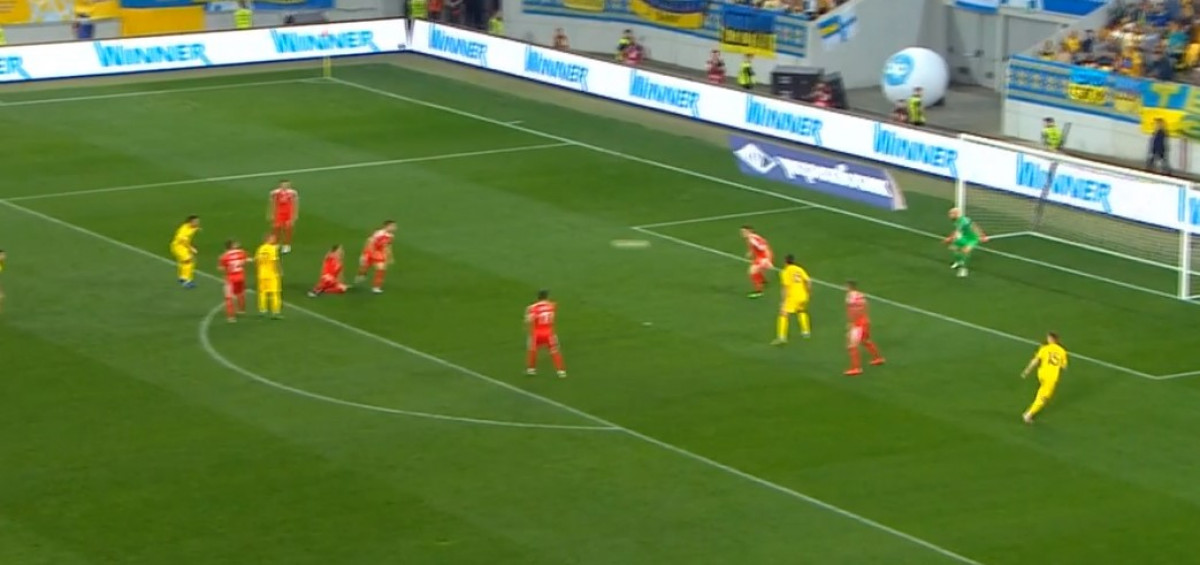 Još jedan spektakularan gol Ukrajine protiv Srbije