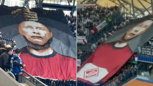 Cijeli stadion počeo aplaudirati kada su vidjeli sliku Vladimira Putina i opis ispod nje
