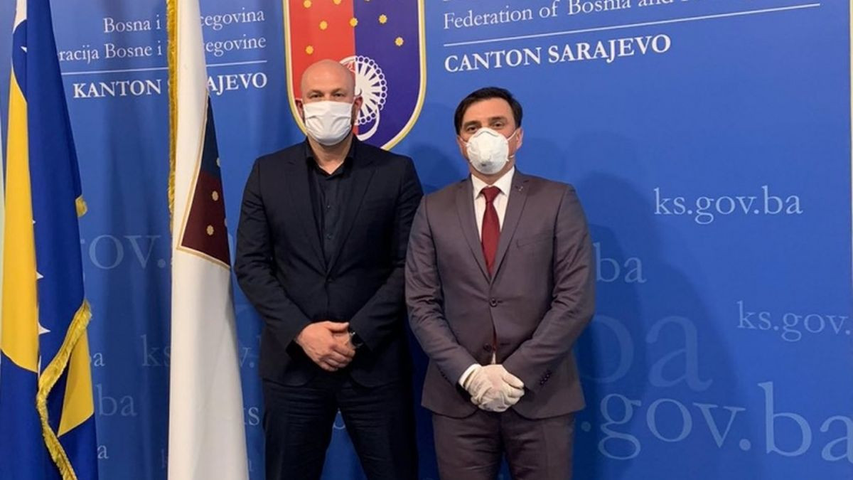 FK Sarajevo u posjeti Ministarstvu kulture i sporta KS