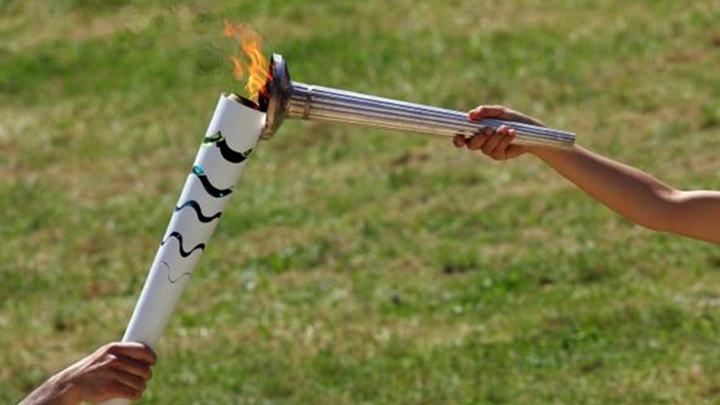 Zapaljena olimpijska baklja