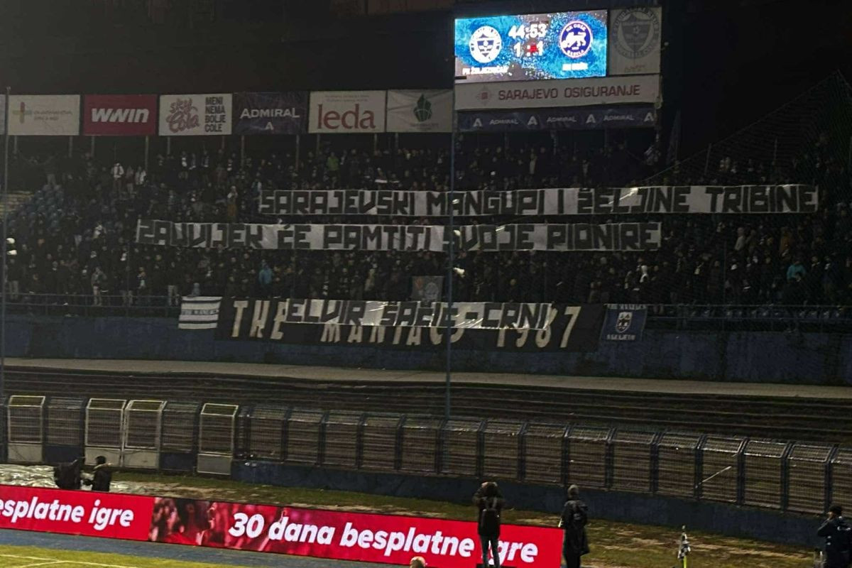 Manijaci se na kraju prvog poluvremena oprostili od Elvira Šačića