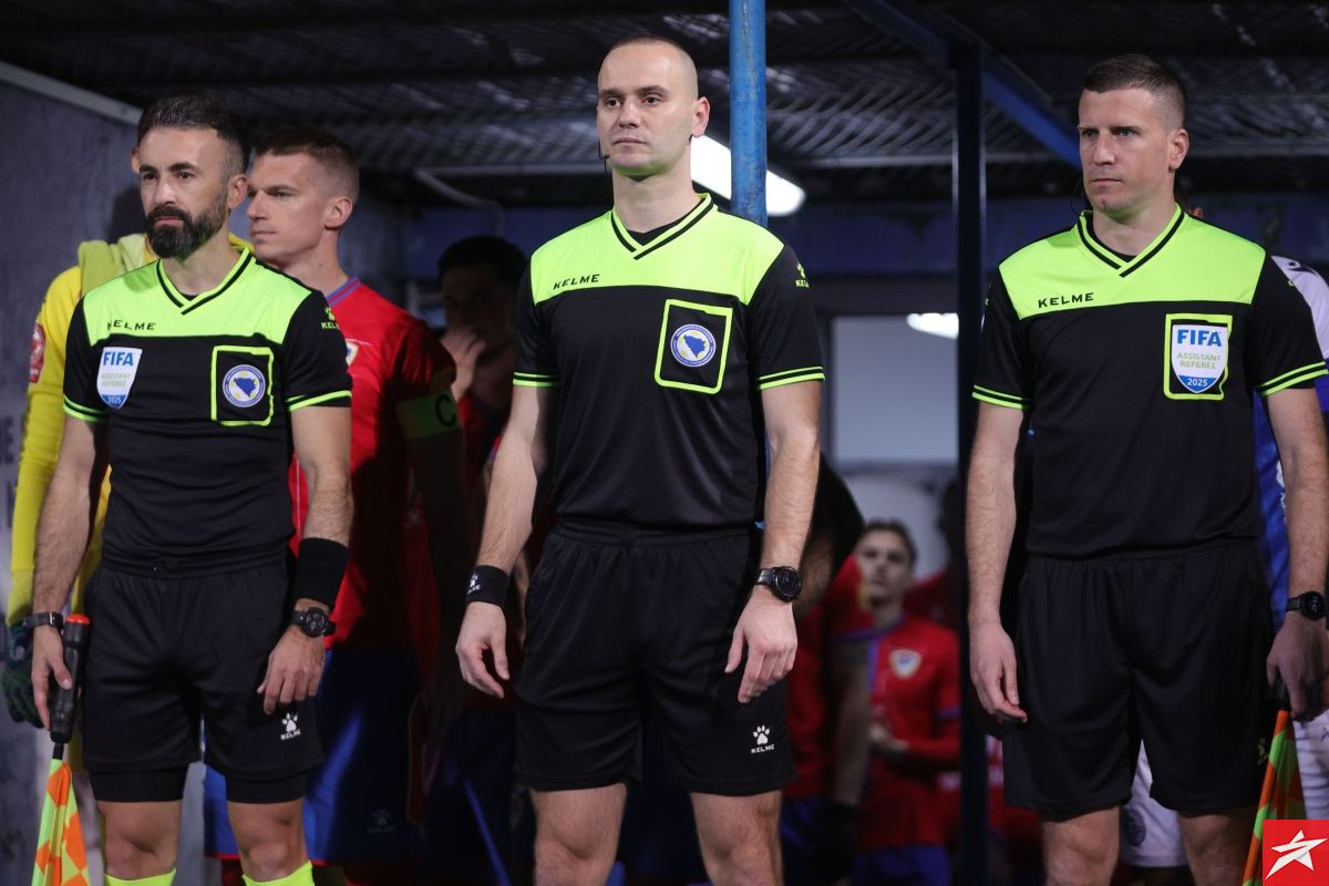 Antonio Tomić sudi utakmicu između Sarajeva i Borca! Antonio Tomić sudi utakmicu između Sarajeva i Borca!