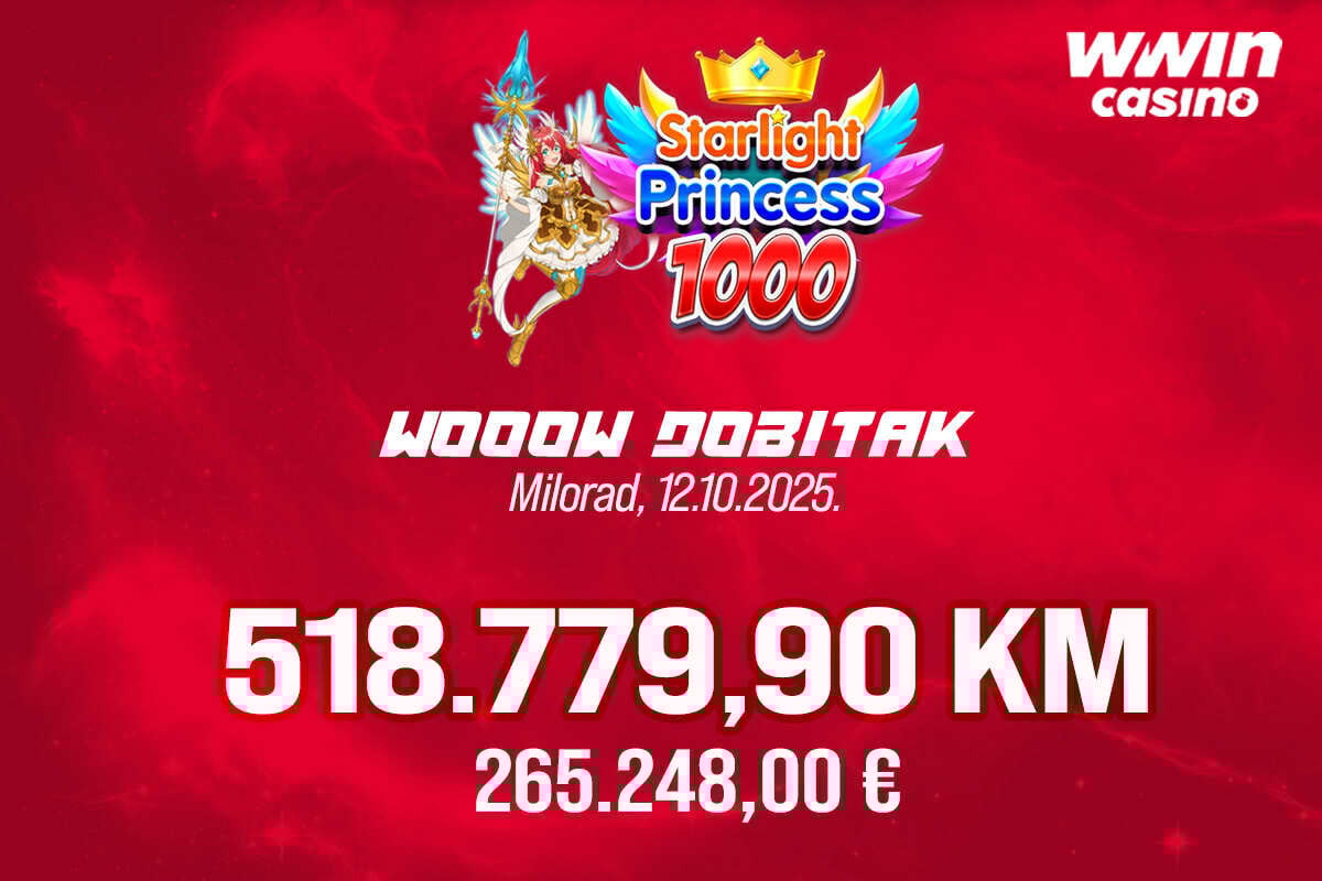 Milorad osvojio više od 500.000 KM na WWIN-u! Spin koji mijenja sve! Milorad osvojio više od 500.000 KM na WWIN-u! Spin koji mijenja sve!