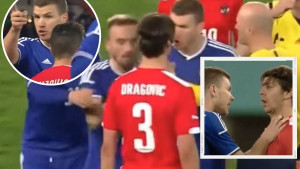 Dragović je napao Bešića, a onda je reagovao Džeko: Izraz lica Austrijanca i danas obilazi svijet
