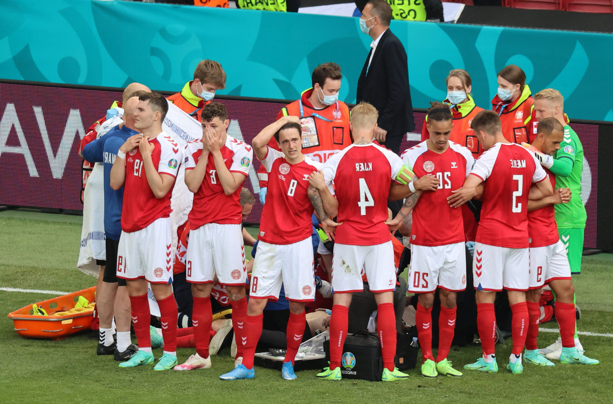 Sve izgleda kao nekada: Eriksen se prvi put pojavio u javnosti Sve izgleda kao nekada: Eriksen se prvi put pojavio u javnosti
