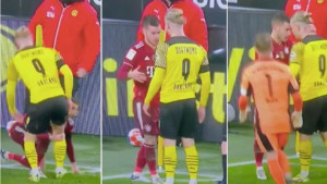 Najskuplji igrač Bayerna ikada htio da se tuče, kad je podigao glavu odmah je odustao