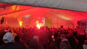 Pogledajte atmosferu iz Hastahane gdje navijači Sarajeva prate meč protiv Zrinjskog