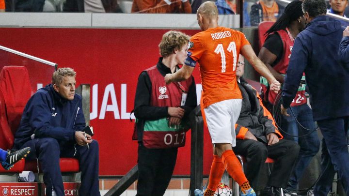 Robben ponovo izvan terena