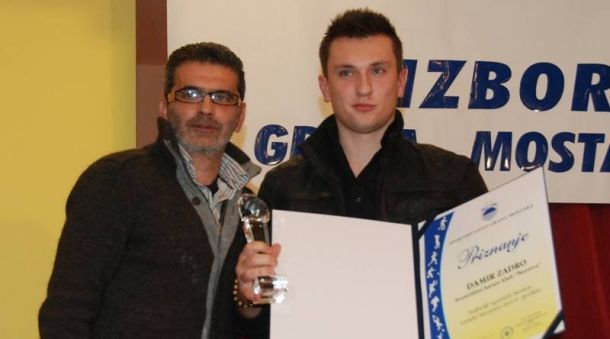 Damir Zadro i Amina Kajtaz najbolji sportisti Mostara