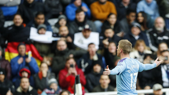 Golom karijere Kevin de Bruyne vratio Cityju nadu, ali je Shelvey golčinom bacio prvaka na koljena