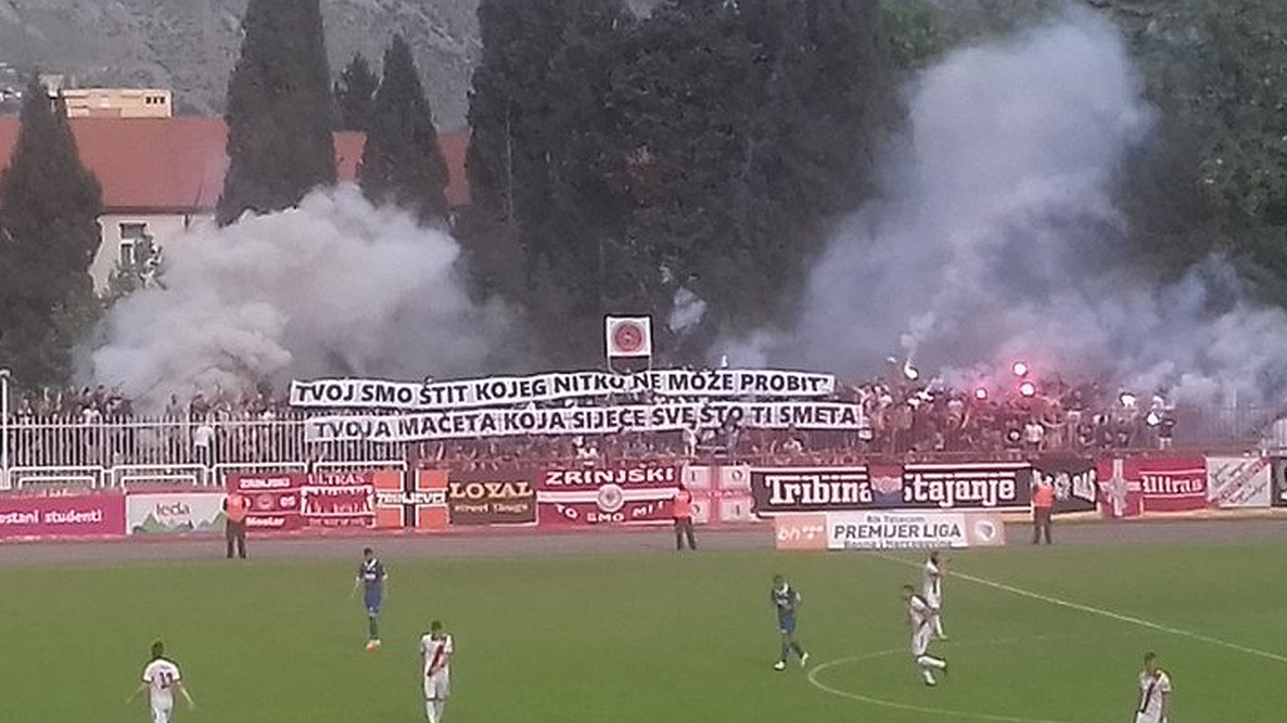 Navijači Zrinjskog već slave novu titulu! Navijači Zrinjskog već slave novu titulu!