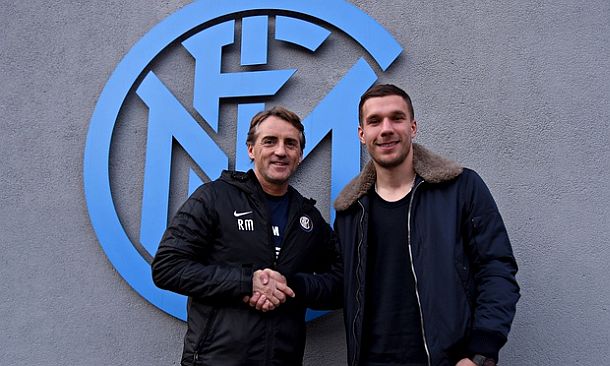 Službeno: Podolski u Interu do kraja sezone
