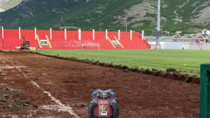 Počeli radovi na Veležovom stadionu