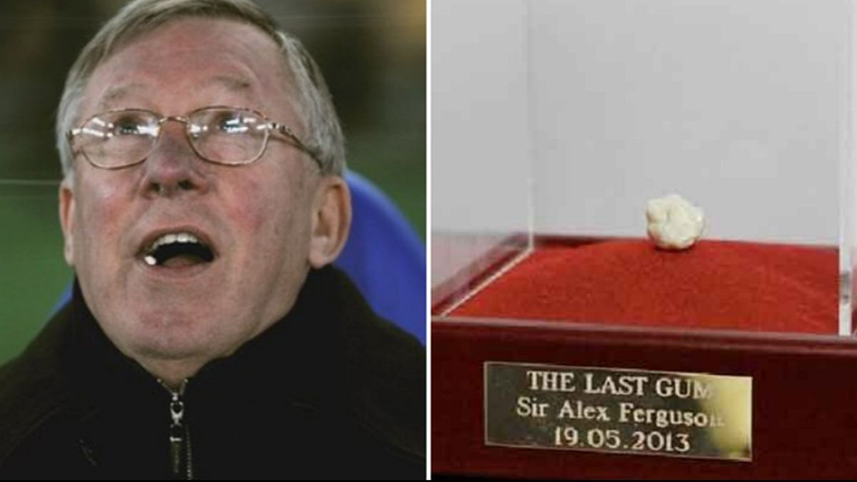 Posljednja trenerska žvaka Sir Alex Fergusona prodata za 390.000 funti