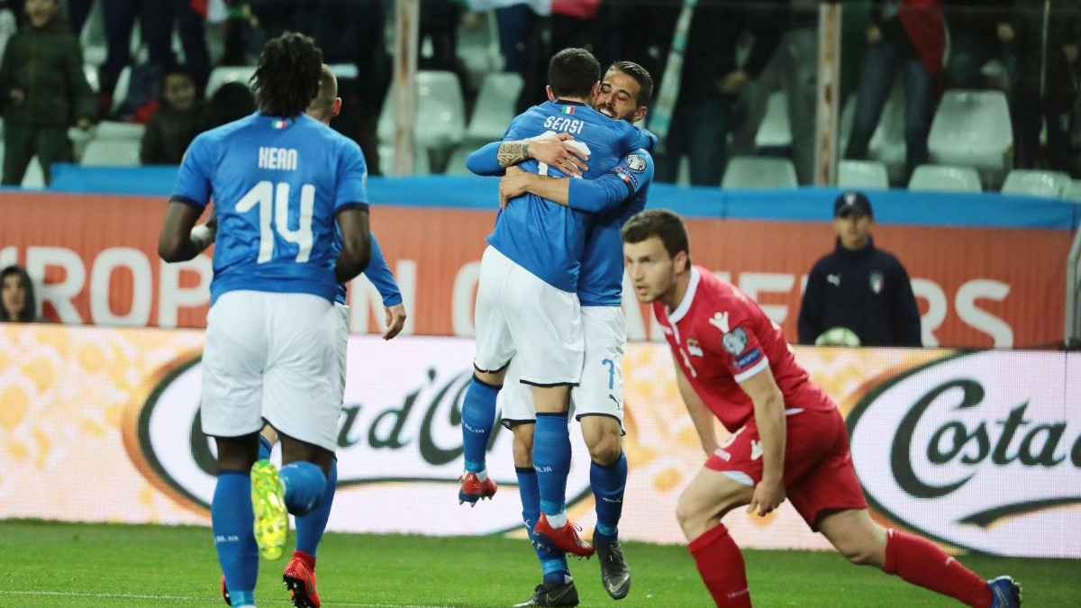 Italijani već u prvom poluvremenu "pomeli" Lihtenštajn, Quagliarella u historiji Azzurra