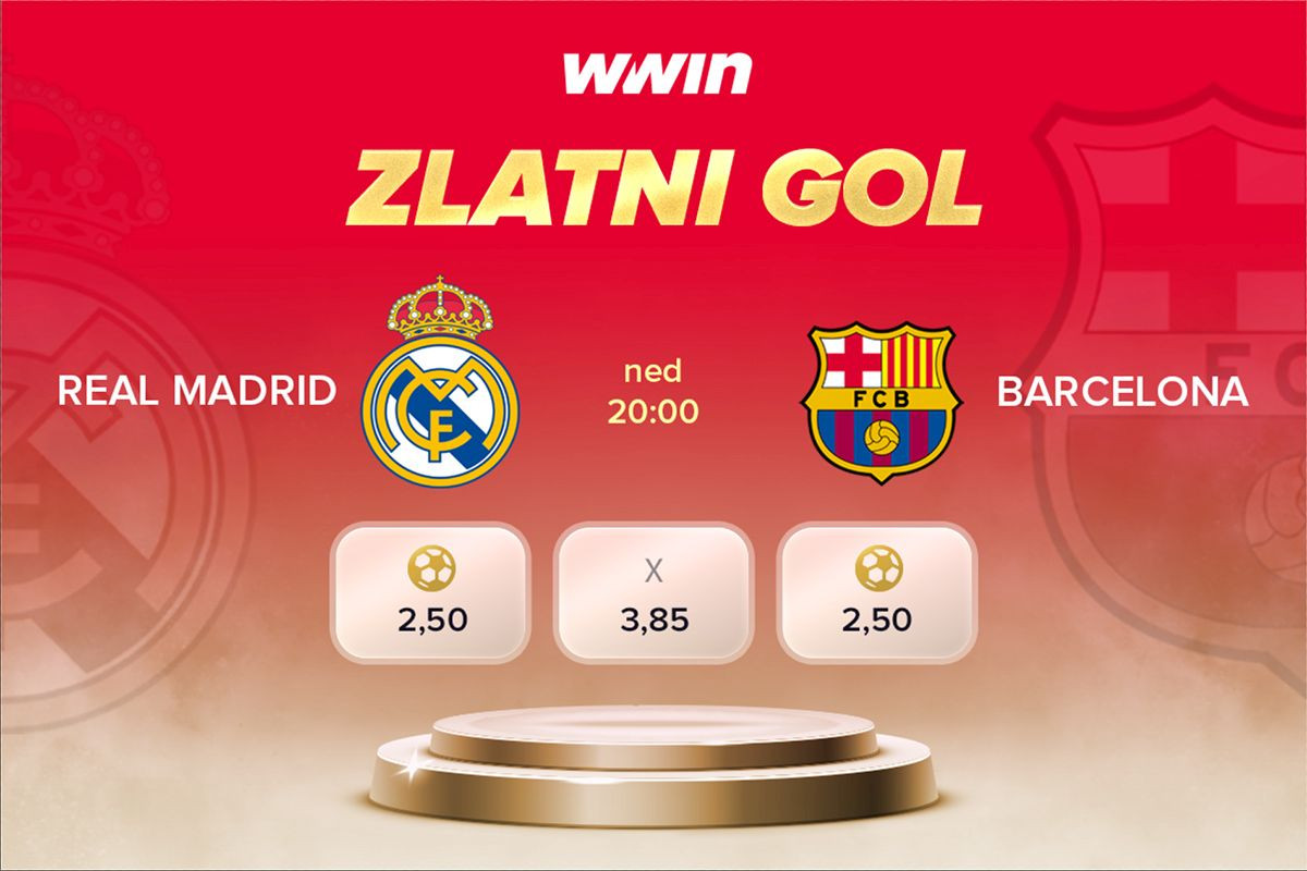 WWin Zlatni Gol: El Clásico – Prvi Gol, Vaša Pobjeda! WWin Zlatni Gol: El Clásico – Prvi Gol, Vaša Pobjeda!