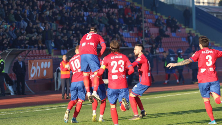 FK Borac pobjedom nad FK Sloboda zaključio sjajnu polusezonu