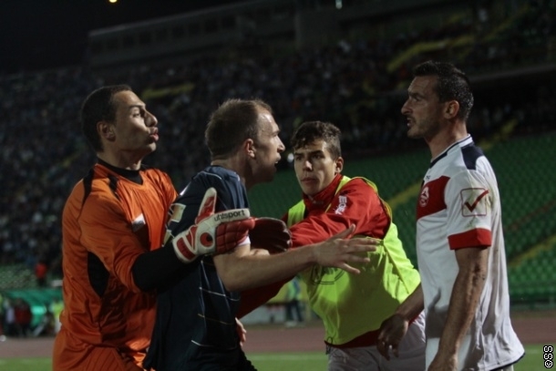 Tomić se sukobio s igračima Lovćena