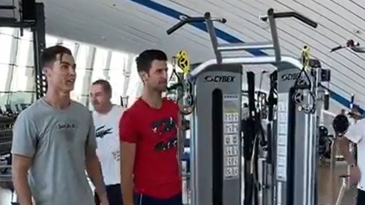 Teretana iz snova: Zajedno treniraju CR i Novak Đoković