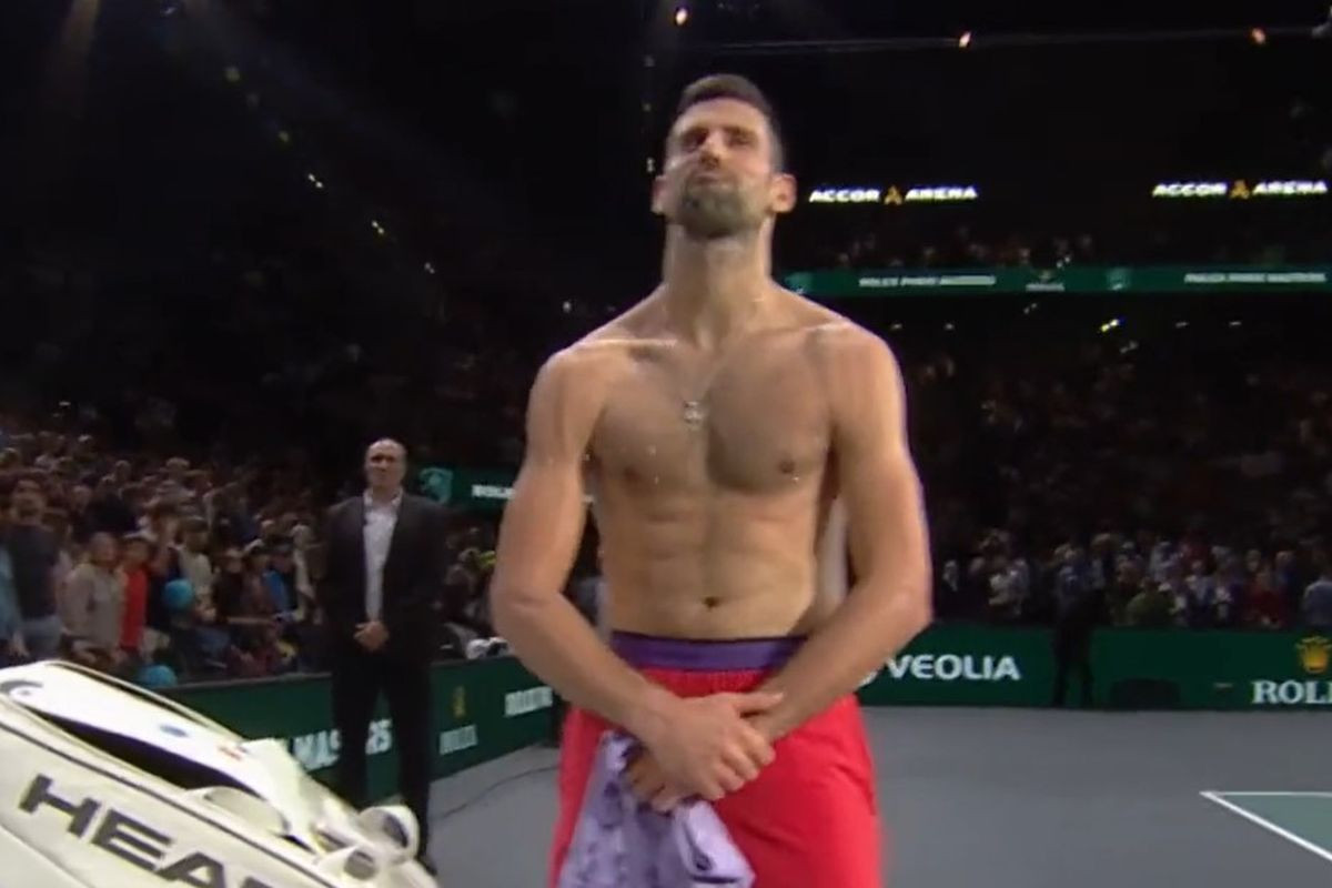 Novak Đoković se nije ni oznojio na terenu, a zatim su počele scene pored njega