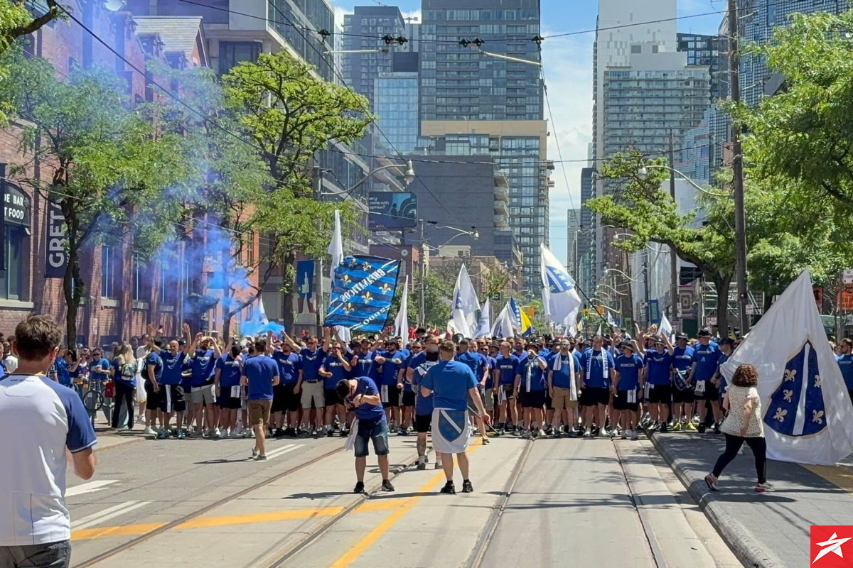 Korteo navijača BiH i scene za pamćenje u dalekom Torontu!