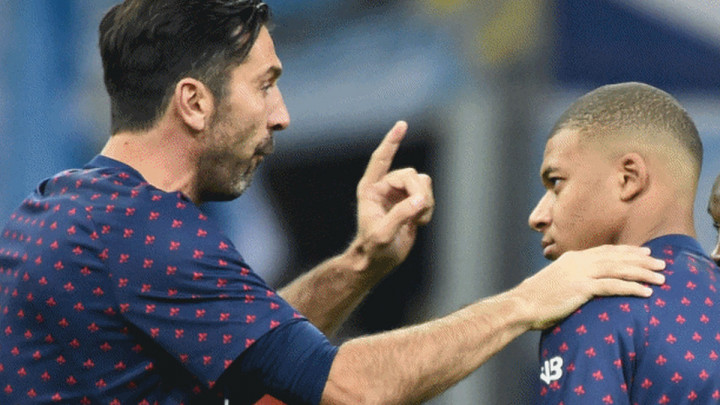Mbappe žali za Buffonom