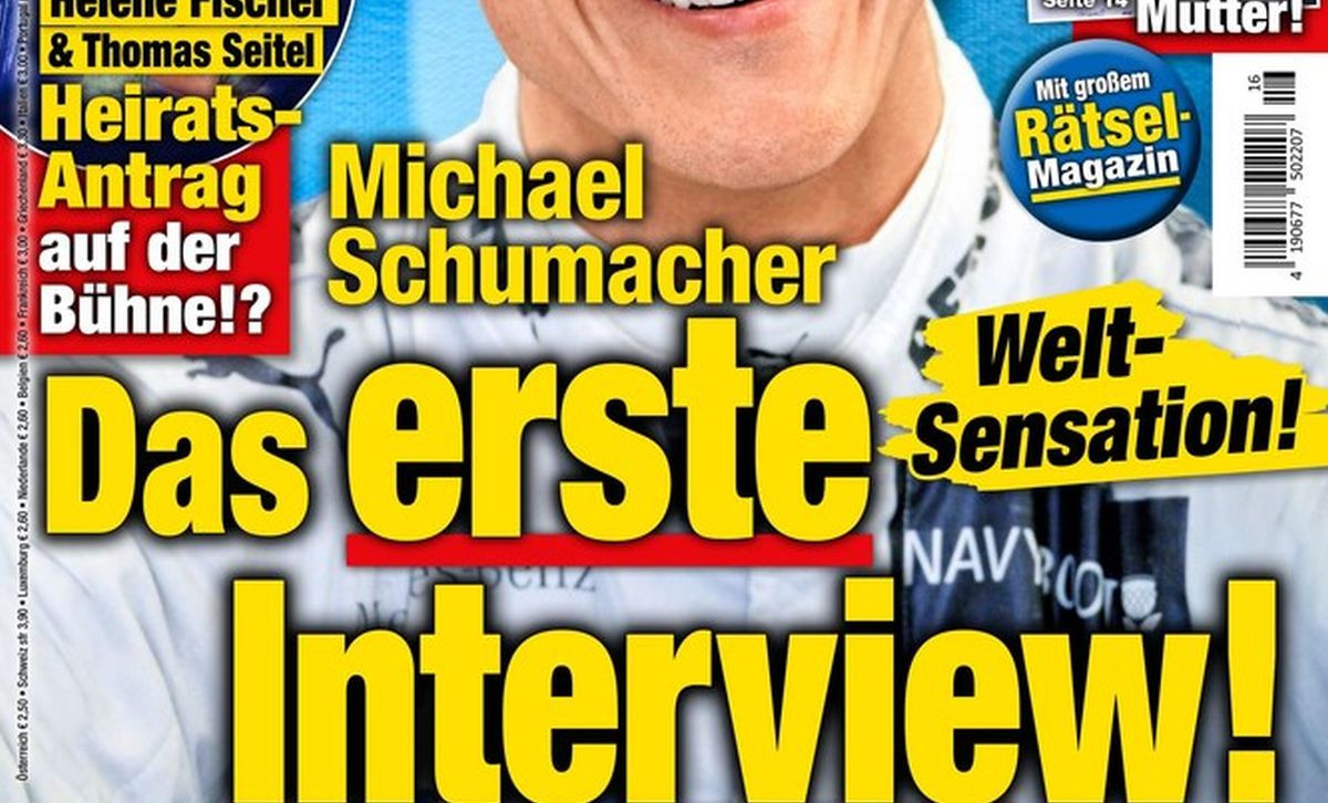 Njemačka novina objavila "intervju" sa Michaelom Schumacherom otkrivši velike tajne