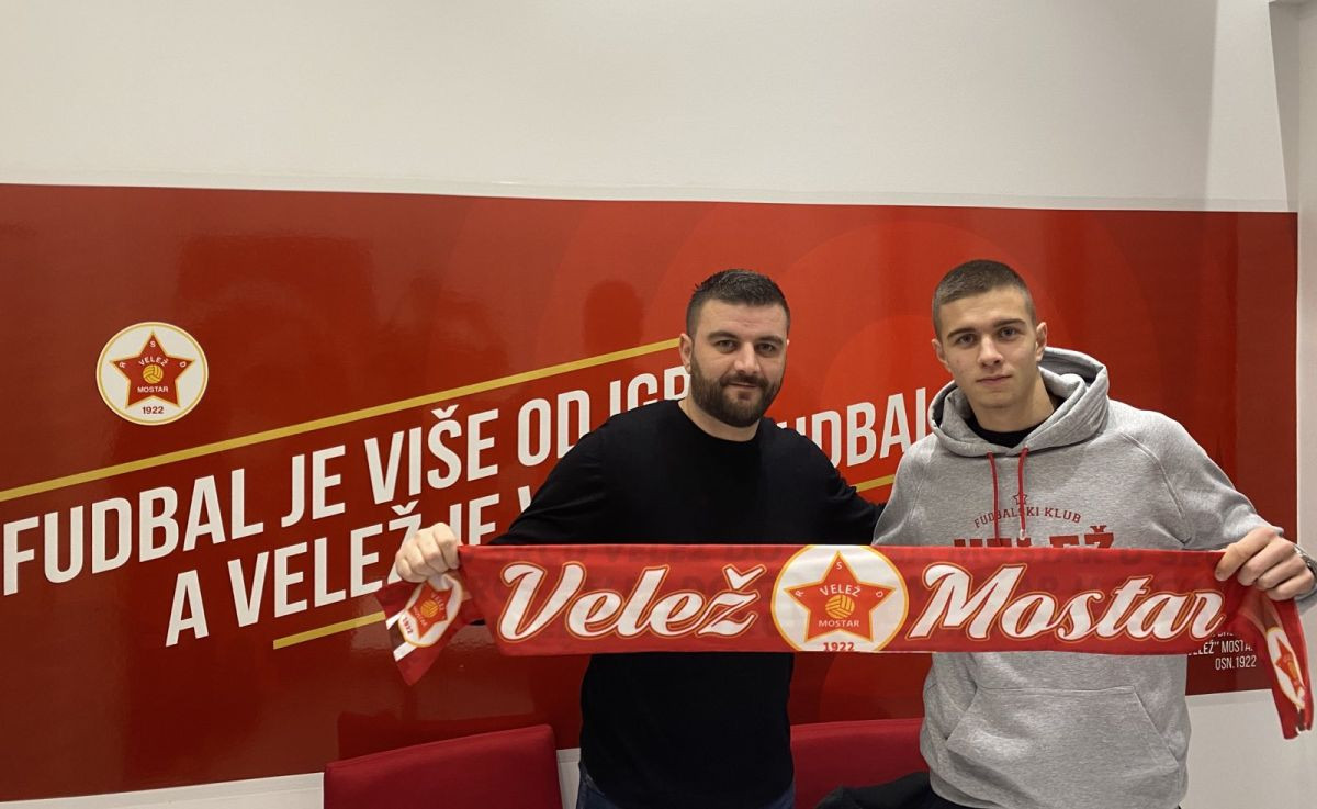 Faris Zubanović novi fudbaler FK Velež 
