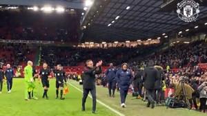 Old Trafford gromoglasnim aplauzom ispratio Ralfa Rangnicka