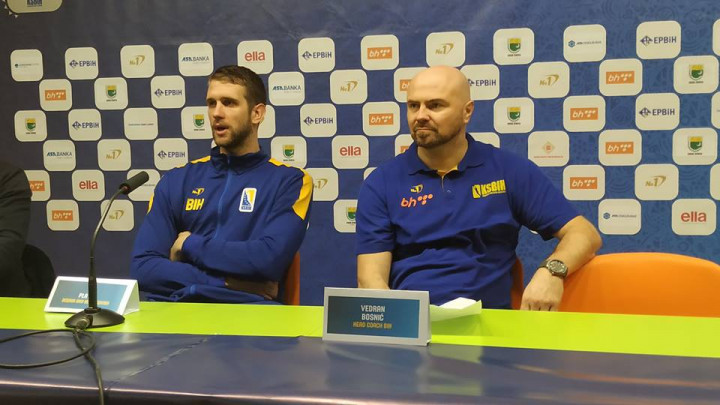 Bosnić: Ponosan sam na igrače, tih 30 minuta je bio level o kojem sanjamo